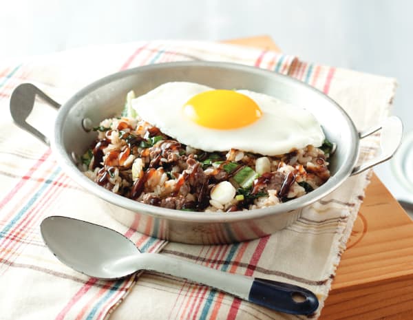 굴소스 불고기볶음밥