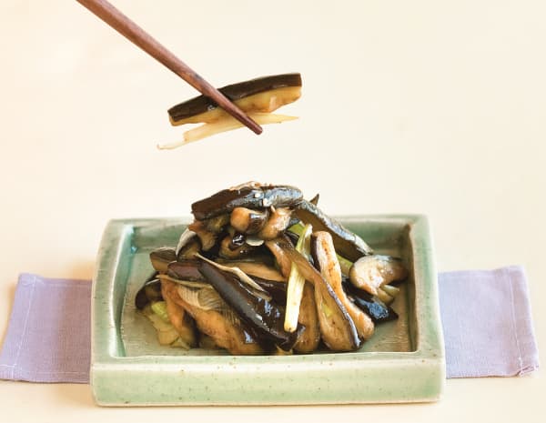 굴소스 가지볶음