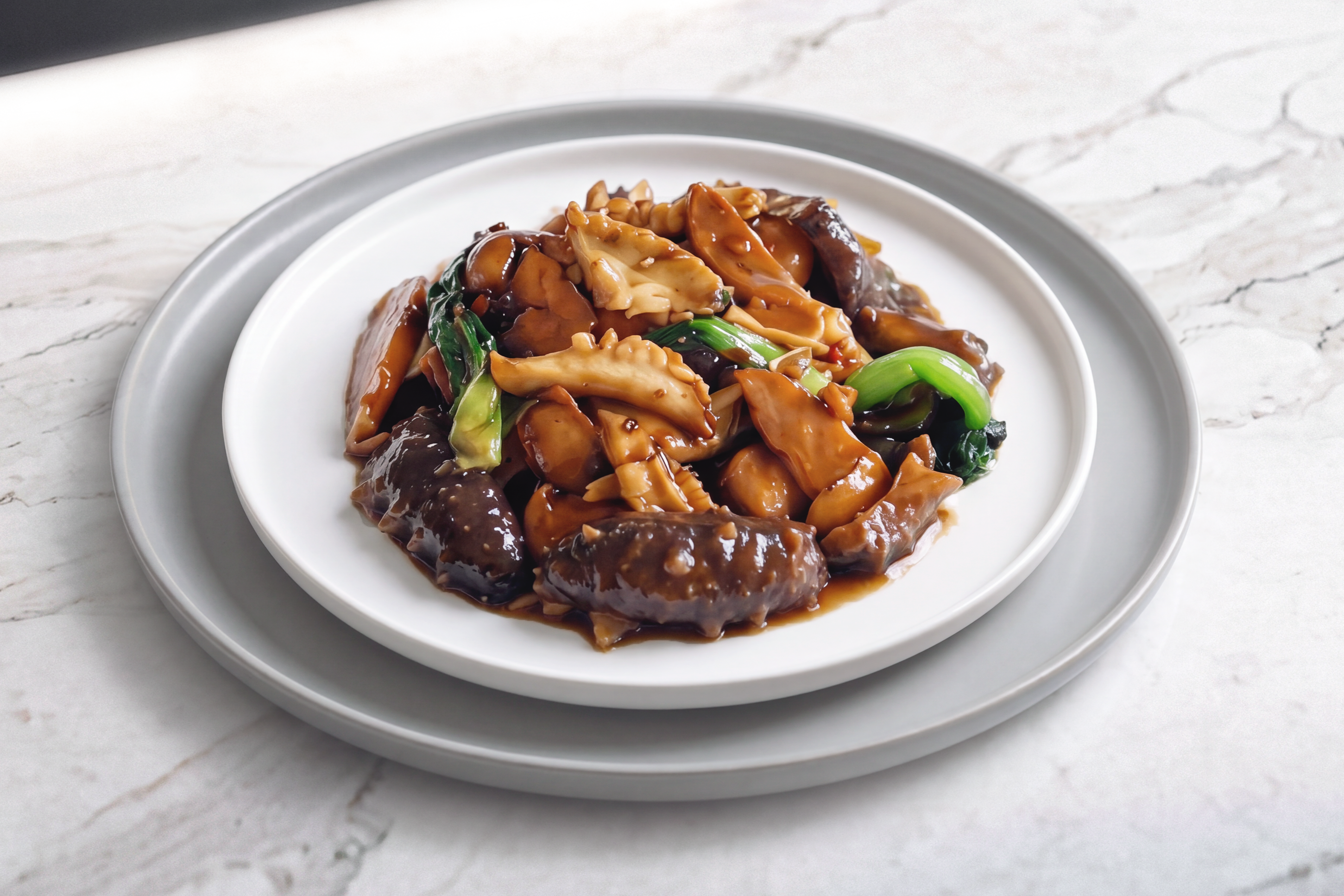 KRLuMinXO Pine Mushroom w Abalone  Sea Cucumber Others No Channel Related