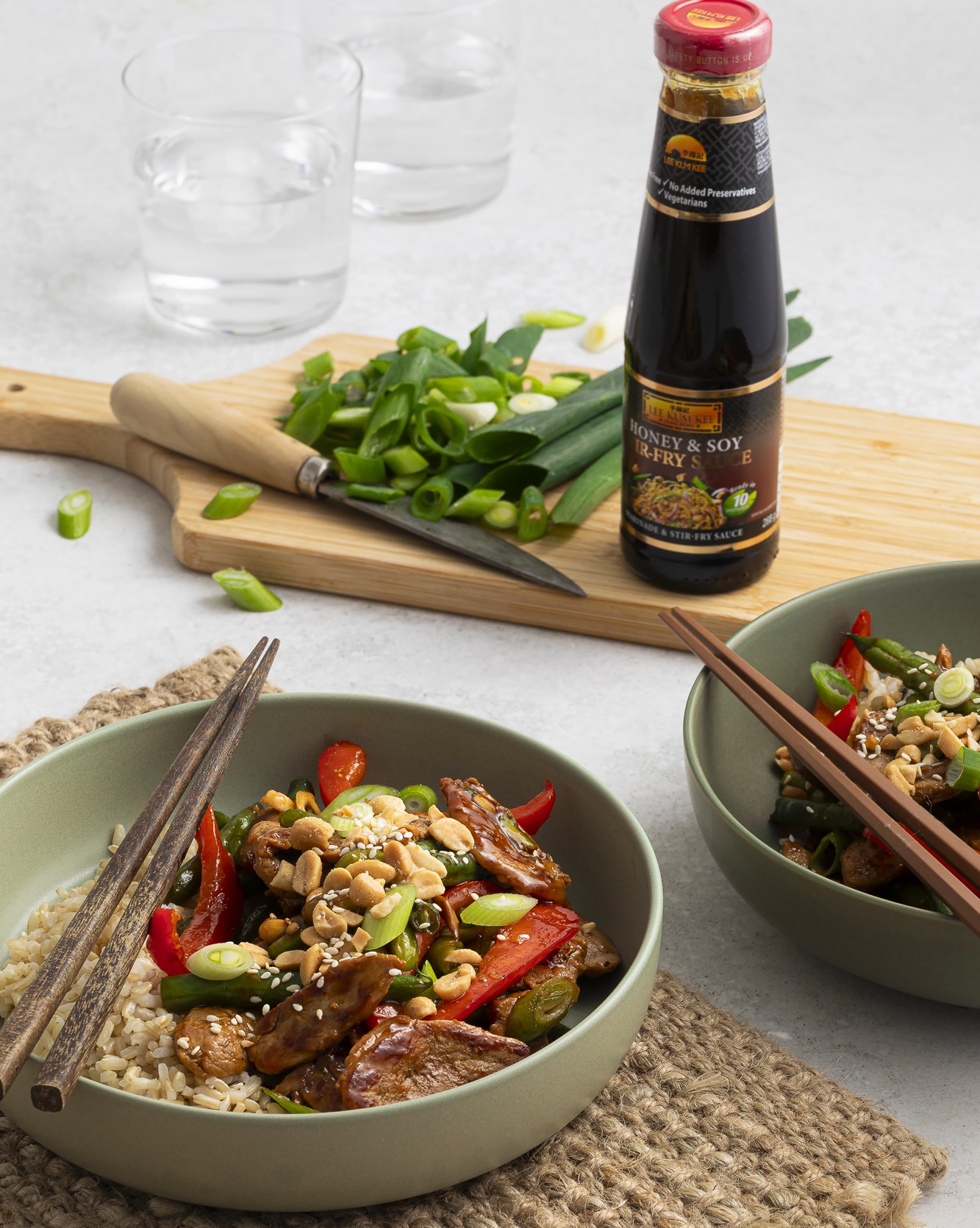 LKK Honey Soy Pork Stir-Fry