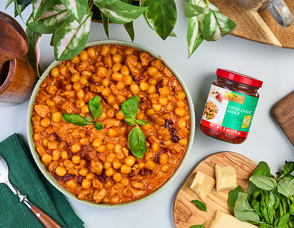 A Marry Me Chicken Gnocchi recipe with chili garlic sauce.