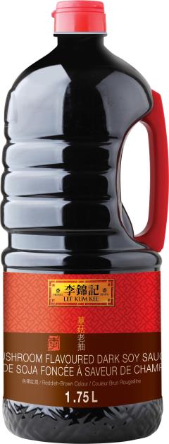 Mushroom Flavoured Dark Soy Sauce, 1.75 L, Pail