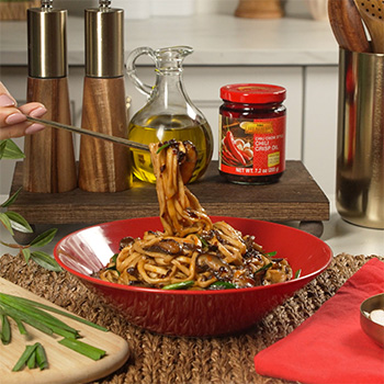 A Lunar New Year Recipe for Umami Mushroom Longevity Noodles.