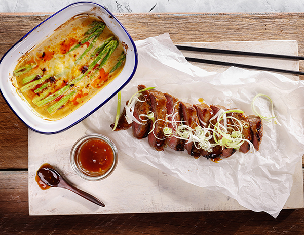 Oyster SF Sauce Marinated Steak