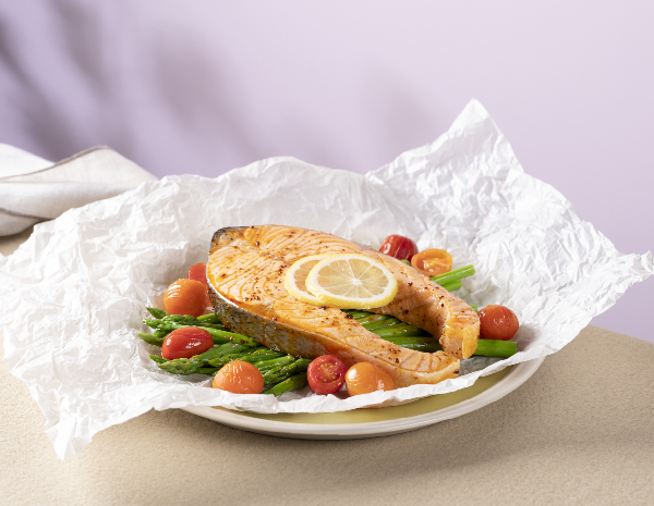 Parchment Baked Sichuan Mala Salmon600