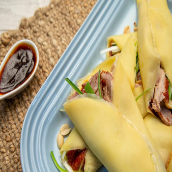Peking Duck pancake 350x350