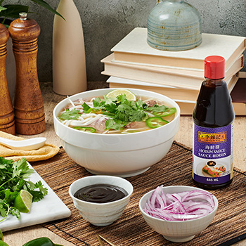 A homemade pho recipe in the pressure cooker.
