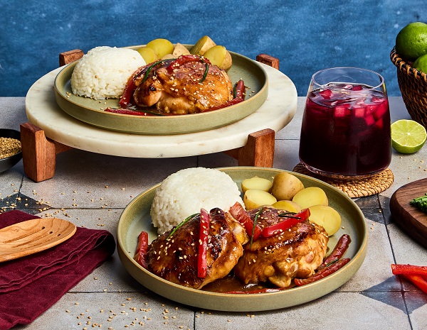 A pollo al sillau recipe featuring Lee Kum Kee sauces.