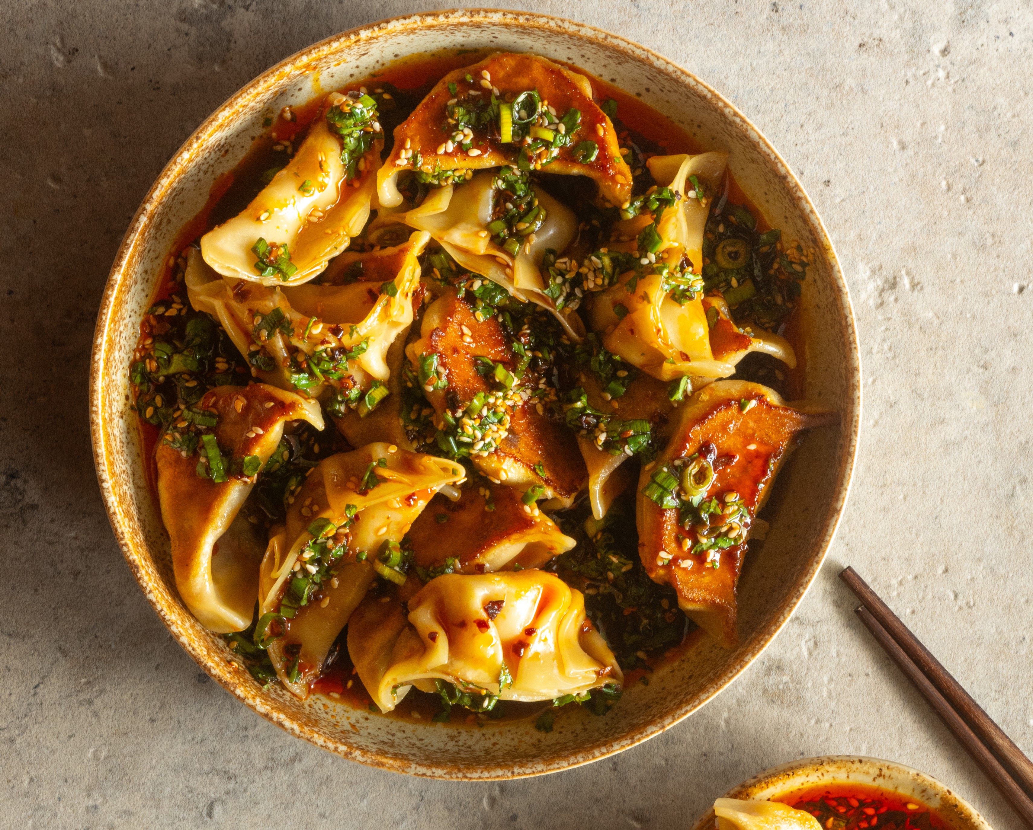 Pork Hoisin  Spring Onion Dumplings