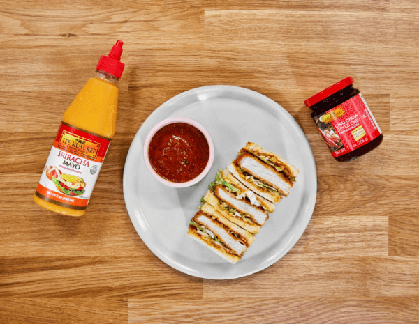 Pork Katsu San. with Chili Miso Aioli