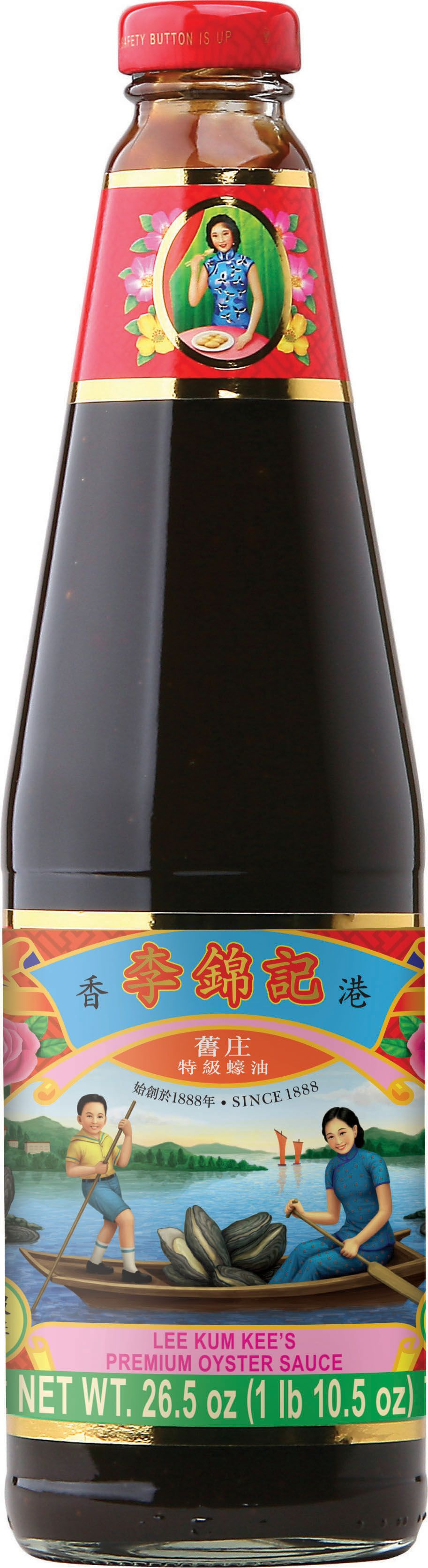 LEE KUM KEE PREMIUM OYSTER SAUCE 26.5OZ(750G)