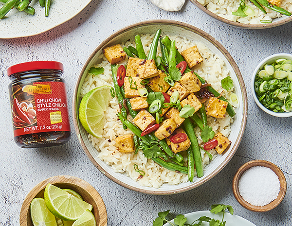 Recipe Air Fryer Chili Garlic Tofu