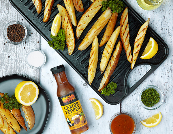 Recipe Air-Fryer Lemon Pepper Potato Wedges