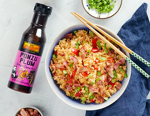 Recipe Bacon Ponzu Plum Fried Rice
