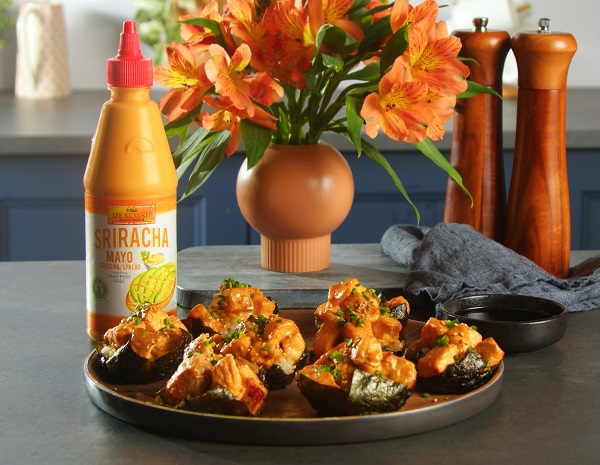 Recipe Baked Salmon Sushi Cups