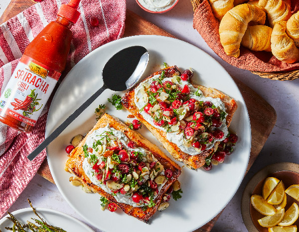 Recipe Baked Salmon with Cranberry Tapenade