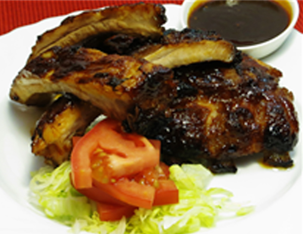 Recipe Barbecue Pork Ribs with Hoisin Sauce
