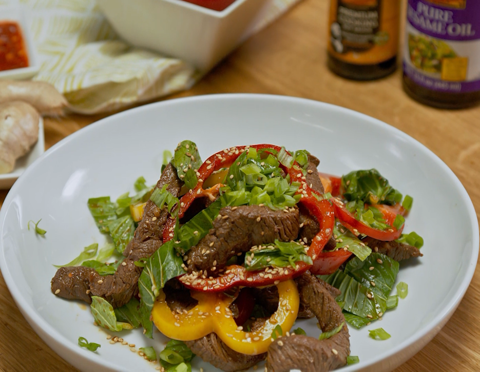 Recipe BBQ Steak Bowls