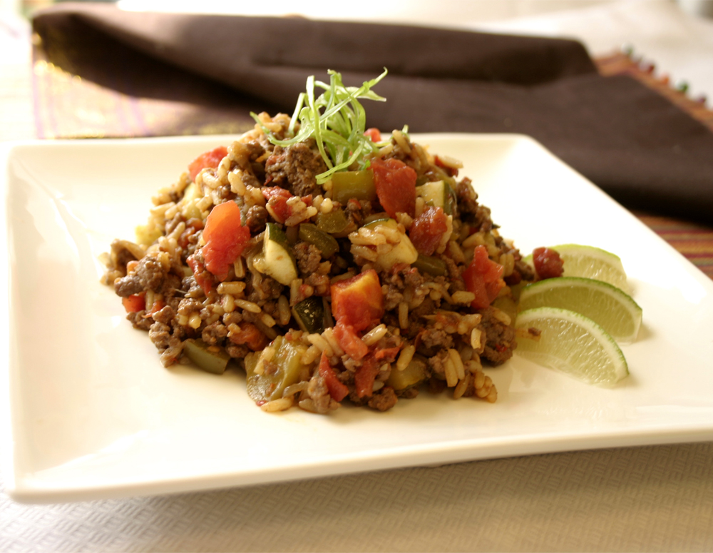 Recipe Beef and Rice Casserole