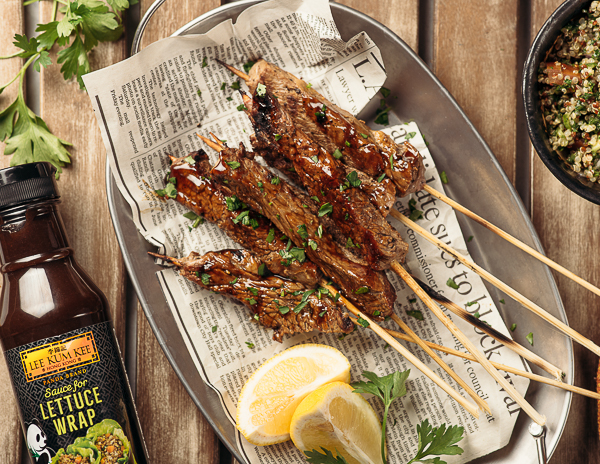 Recipe Beef Satay Skewers