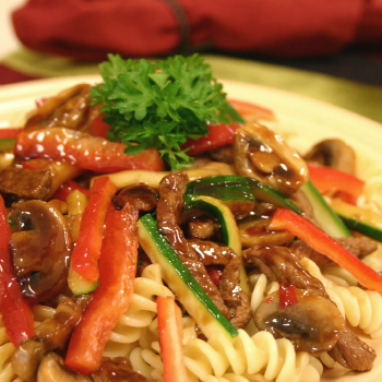 Recipe Beef Vegetable Pasta Rotini