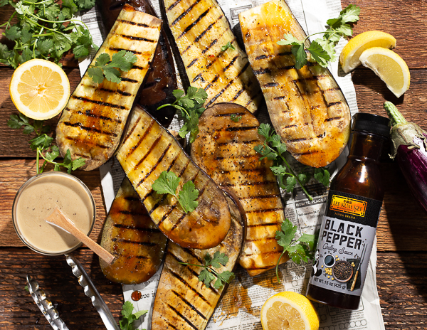 Recipe Black Pepper Chargrilled Eggplant