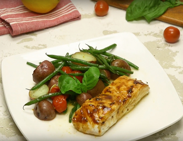 Black Pepper Halibut