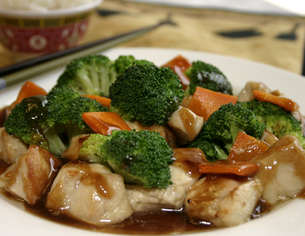 Recipe Broccoli Chicken with Oyster Flavored Sauce