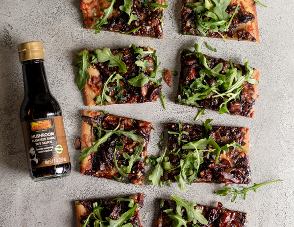 Recipe Caramelized Onion & Mushroom Flatbread