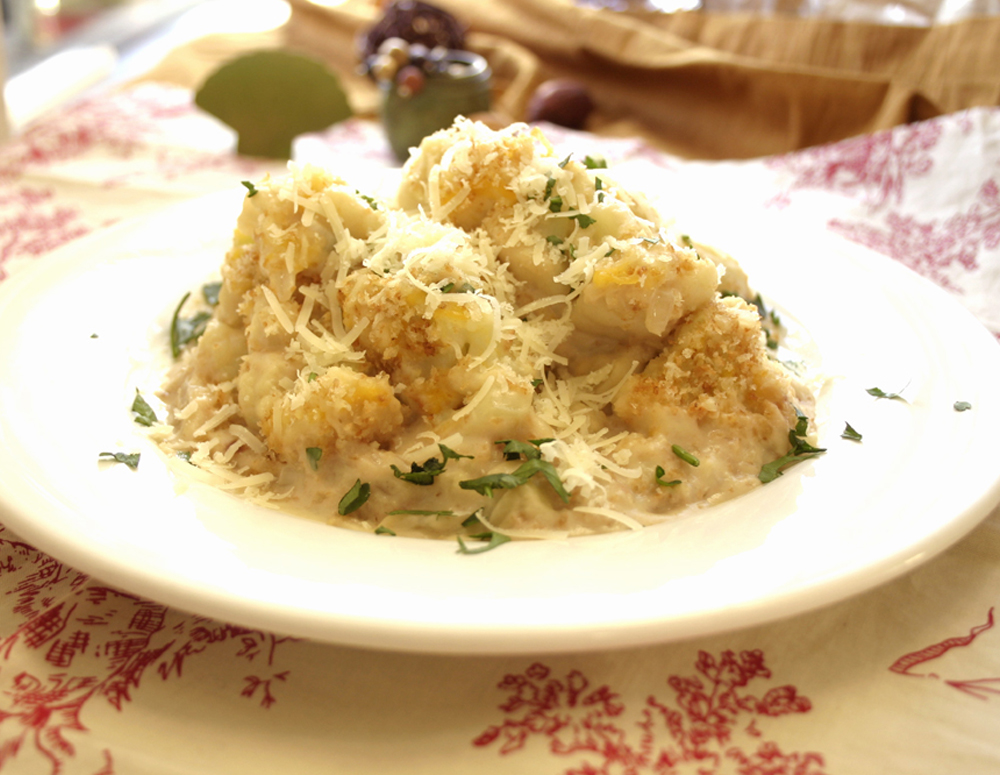 Recipe Cauliflower Casserole with Panda Brand Oyster Flavored Sauce