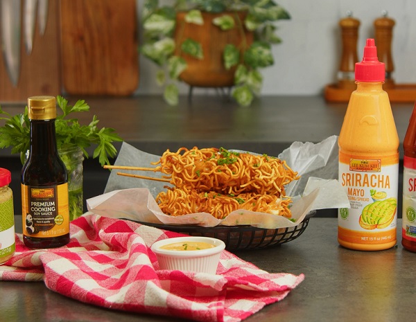 Recipe Cheesy Noodle Dogs