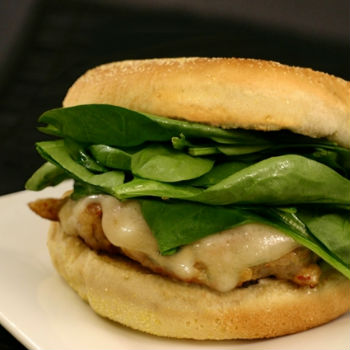 Recipe Chicken and Basil Burger