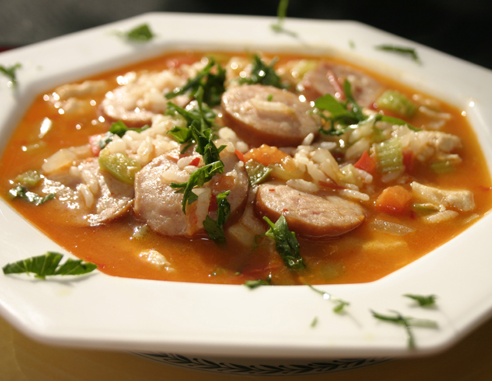 Recipe Chicken Jambalaya with Chili Garlic Sauce