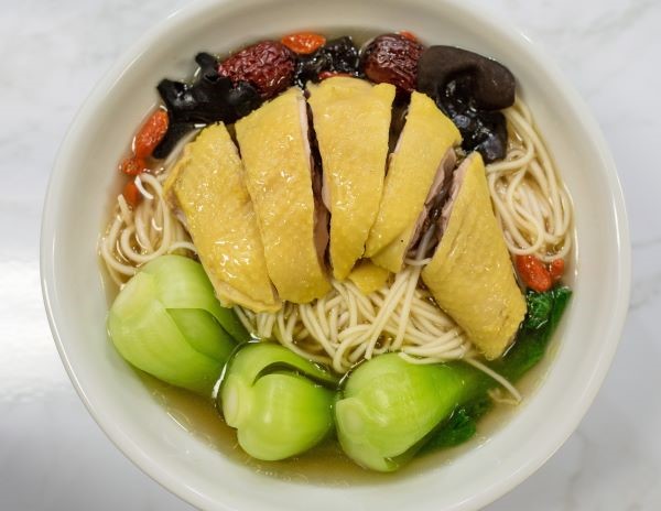 木耳雞湯陽春麵