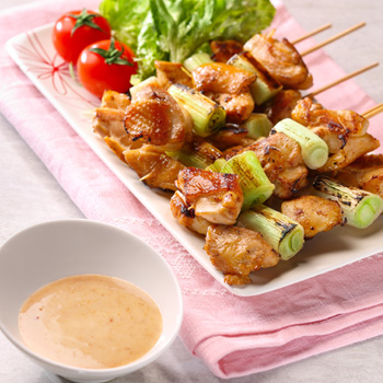 醬燒京蔥雞肉串