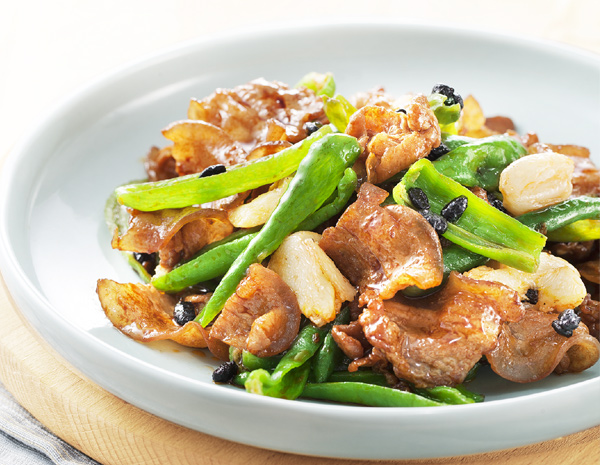 辣椒豆豉小炒肉 