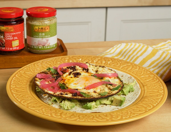 Recipe Chili Oil Feta Egg Taco