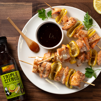 Citrus Salmon Skewers S
