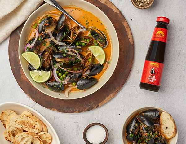 Recipe Coconut Curry Mussels