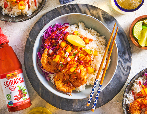 Recipe Coconut Shrimp Bowls