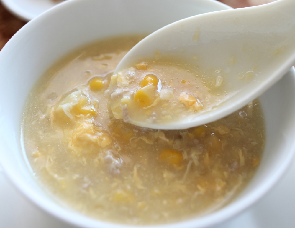 Recipe Corn and Egg Drop Soup