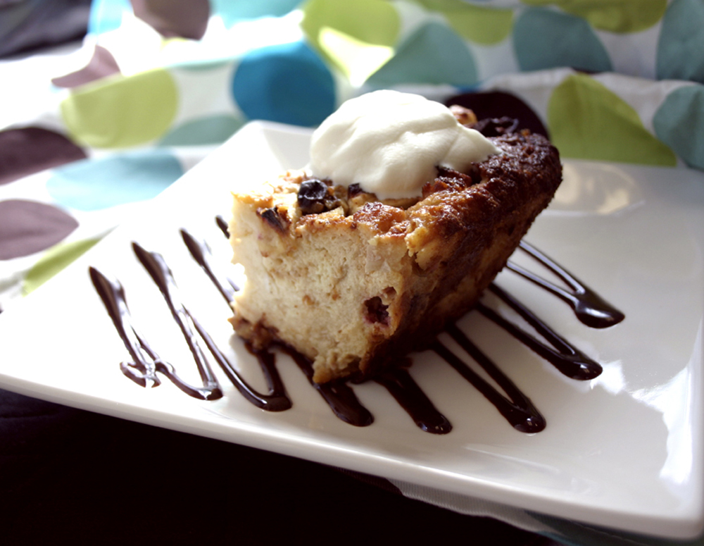 Recipe Cranberry Bread Pudding