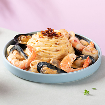 Recipe Creamy Spicy Seafood Linguine S