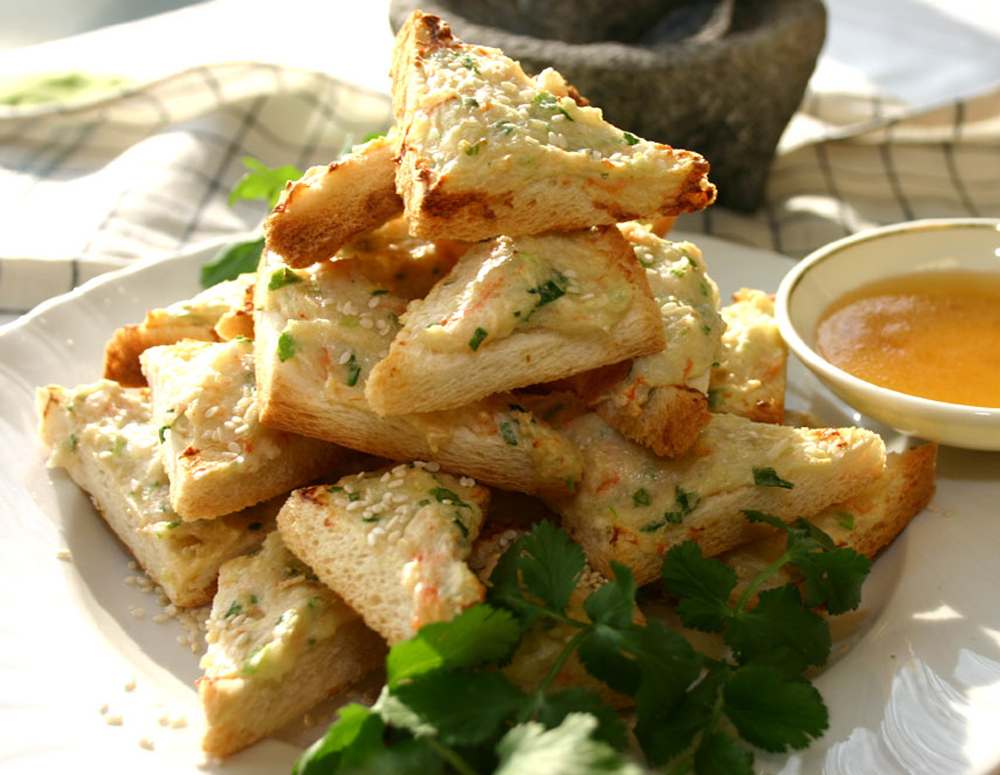 Recipe Crunchy Shrimp Toast