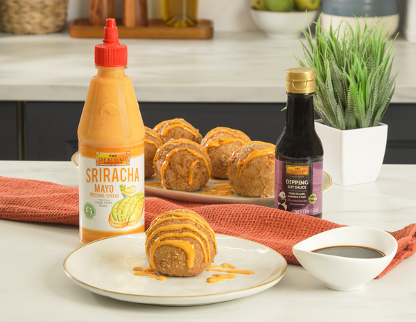 Recipe Deep Fried California Roll Rice Ball