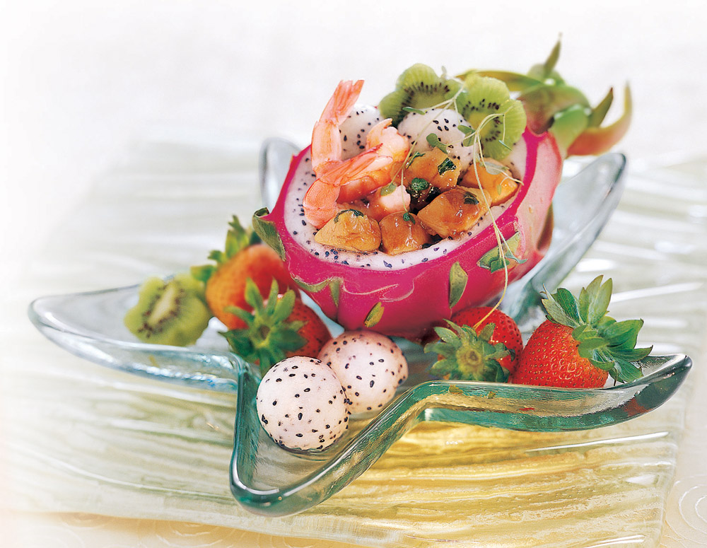 Recipe Dragon Fruit Boat