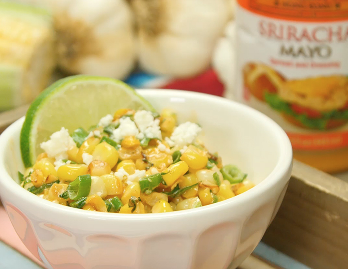 Recipe Esquites with Lee Kum Kee Sriracha Mayo