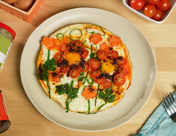 Recipe Flower Omelet