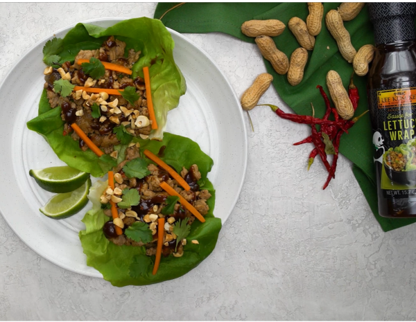 Recipe for Thai Turkey Lettuce Cups
