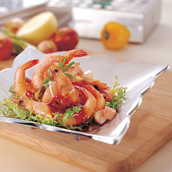 Recipe Fried Shrimp with Oyster Flavored Sauce